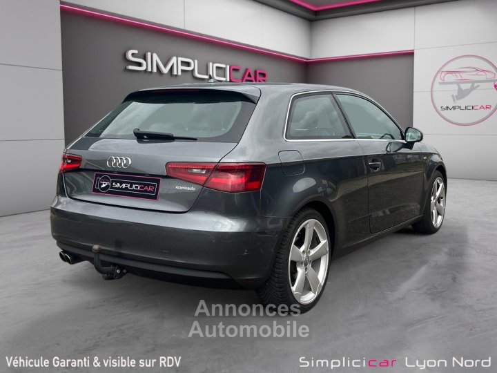 Audi A3 18 TFSI 180 S Line S tronic 7 Turbo neuf Attelage Garantie 12 mois - 6