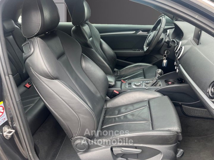 Audi A3 18 TFSI 180 S Line S tronic 7 Turbo neuf Attelage Garantie 12 mois - 10