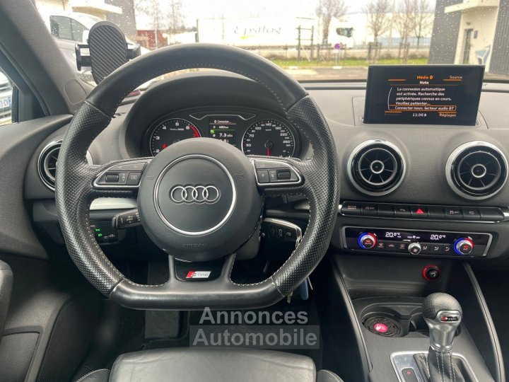 Audi A3 18 TFSI 180 S Line S tronic 7 Turbo neuf Attelage Garantie 12 mois - 12