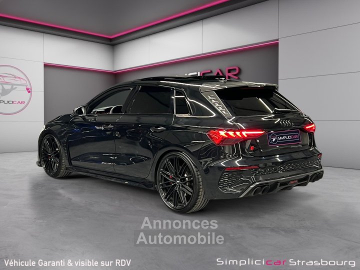 Audi RS3 SPORTBACK 25 TFSI 400 S tronic 7 Quattro ABT 1/200 MALUS PAY&Eacute; - TOIT PANORAMIQUE - MATRIX - BO - CAM&Eacute;RA - GARANTIE - 6