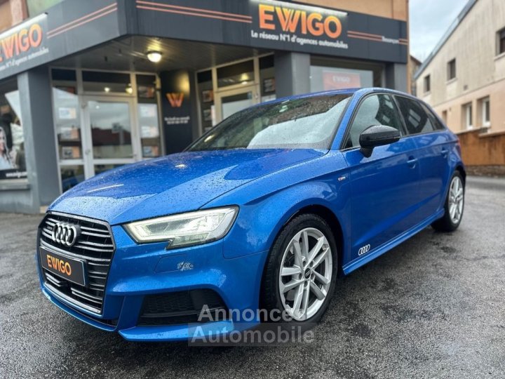 Audi A3 Sportback 20 tdi 184ch s-line quattro s-tronic bva - 1