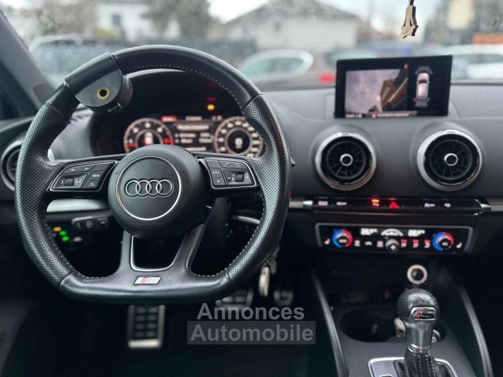 Audi A3 Sportback 20 tdi 184ch s-line quattro s-tronic bva - 8