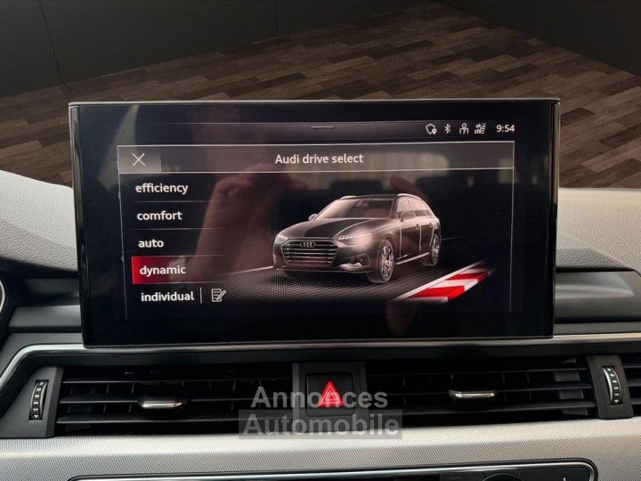 Audi A4 avant 20 35 tdi 165 hybrid mhev s-line edition s-tronic bva - 15