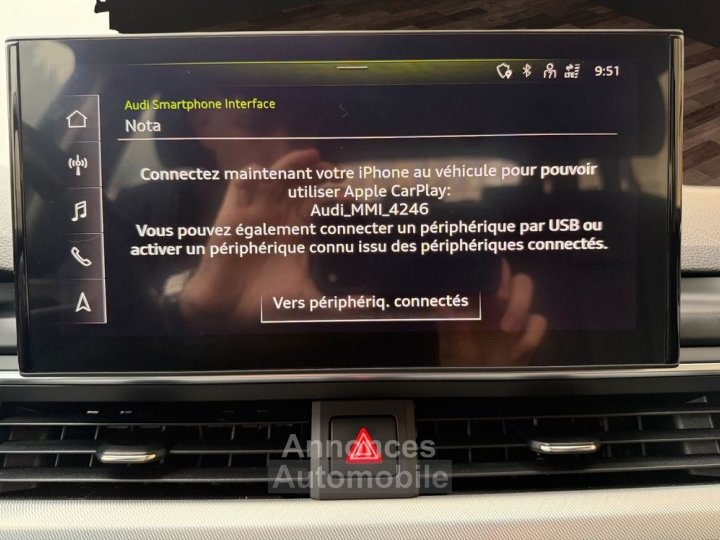 Audi A4 avant 20 35 tdi 165 hybrid mhev s-line edition s-tronic bva - 16