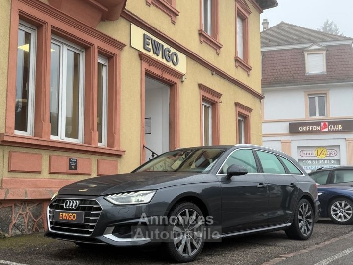Audi A4 avant 20 35 tdi 163 hybrid mhev s-tronic bva-avus-attelage-garantie 12 mois - 1