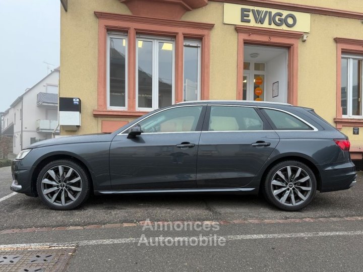 Audi A4 avant 20 35 tdi 163 hybrid mhev s-tronic bva-avus-attelage-garantie 12 mois - 3