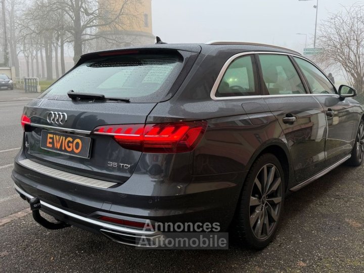 Audi A4 avant 20 35 tdi 163 hybrid mhev s-tronic bva-avus-attelage-garantie 12 mois - 6