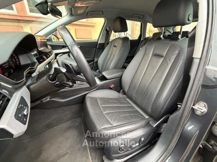 Audi A4 avant 20 35 tdi 163 hybrid mhev s-tronic bva-avus-attelage-garantie 12 mois - 9