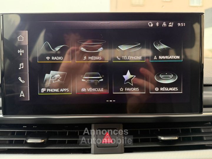 Audi A4 avant 20 35 tdi 163 hybrid mhev s-tronic bva-avus-attelage-garantie 12 mois - 15