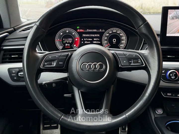 Audi A4 avant 20 35 tdi 163 hybrid mhev s-tronic bva-avus-attelage-garantie 12 mois - 19