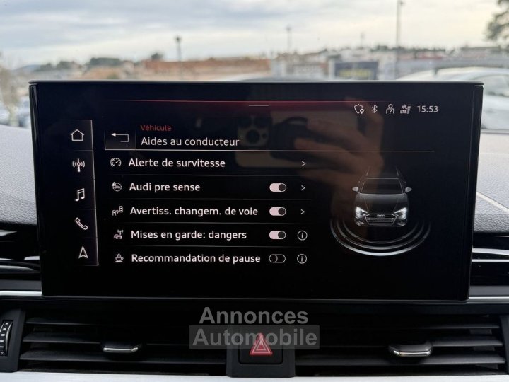 Audi A4 AVANT 40 TDI 204CH S LINE TRONIC 7 - 14