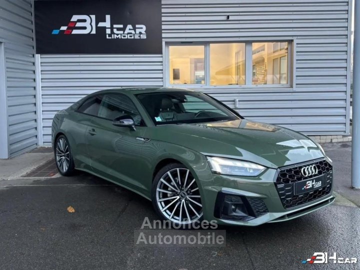 Audi A5 Coupe 40 TFSI 204 ch S-line TVA r&eacute;cup&eacute;rable Attelage - 1