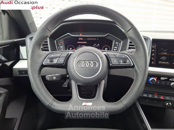 Audi A1 Sportback 30 TFSI 116 ch S tronic 7 S Line Plus - 15