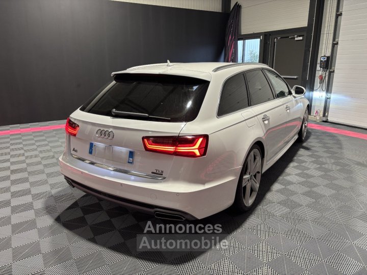 Audi A6 AVANT V6 30 BiTDI 320 Tiptronic 8 Quattro S line - sièges avant élec à mémoire et chauffants - coffre électrique - origine France - 5