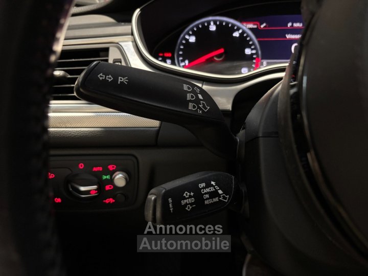 Audi A6 AVANT V6 30 BiTDI 320 Tiptronic 8 Quattro S line - sièges avant élec à mémoire et chauffants - coffre électrique - origine France - 19