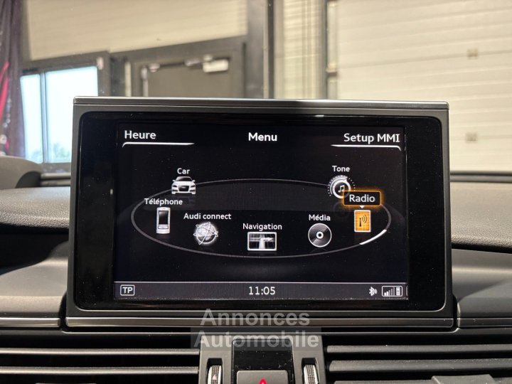 Audi A6 AVANT V6 30 BiTDI 320 Tiptronic 8 Quattro S line - sièges avant élec à mémoire et chauffants - coffre électrique - origine France - 23