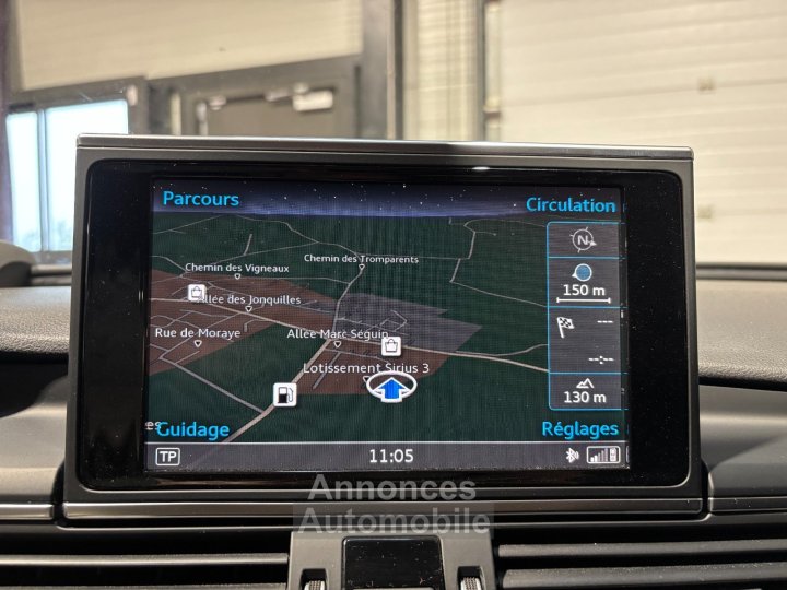 Audi A6 AVANT V6 30 BiTDI 320 Tiptronic 8 Quattro S line - sièges avant élec à mémoire et chauffants - coffre électrique - origine France - 24