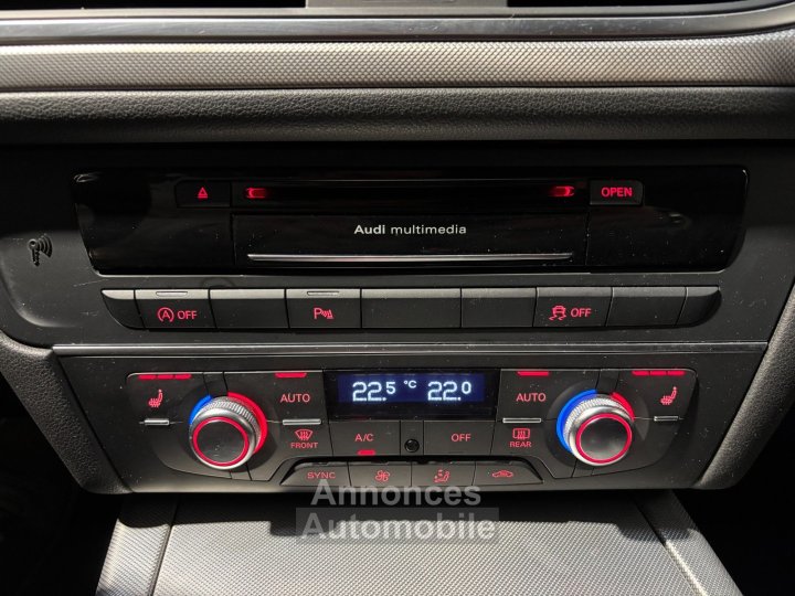 Audi A6 AVANT V6 30 BiTDI 320 Tiptronic 8 Quattro S line - sièges avant élec à mémoire et chauffants - coffre électrique - origine France - 28