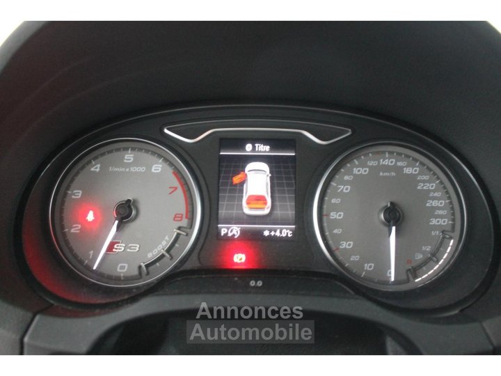 Audi A3 Sportback S3 Quattro 20 TFSI - 300 - BV S-tronic S3 8V PHASE 1 - 18