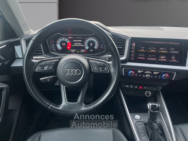 Audi A1 Sportback 35 TFSI 150 ch S tronic 7 Design Luxe Suivi complet Caméra de recul Garantie 12 mois - 12
