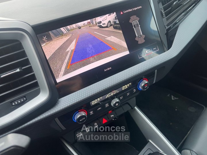 Audi A1 Sportback 35 TFSI 150 ch S tronic 7 Design Luxe Suivi complet Caméra de recul Garantie 12 mois - 15