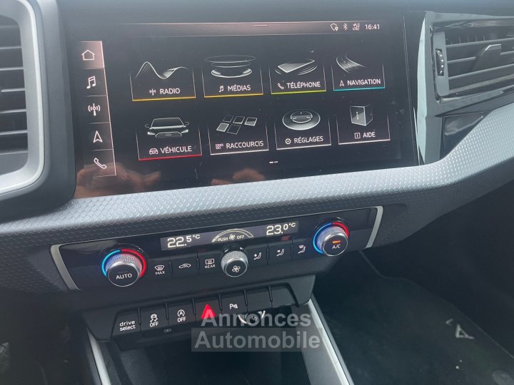 Audi A1 Sportback 35 TFSI 150 ch S tronic 7 Design Luxe Suivi complet Caméra de recul Garantie 12 mois - 17