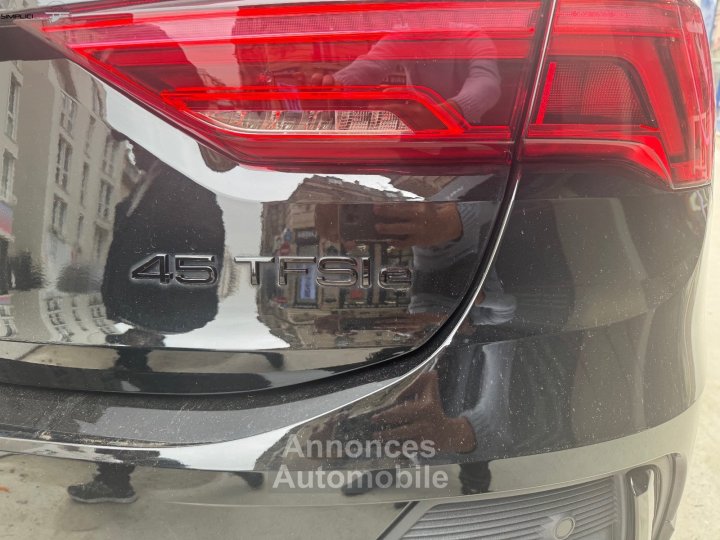 Audi Q3 Sportback 45 TFSIe 245 ch S tronic 6 S line - 36