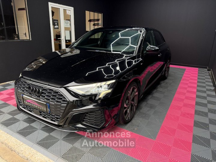 Audi A3 Sportback 35 TDI 150 S tronic 7 S Line / CAMERA AR / PACK HIVER / KEYLESS GO / ACC - 3