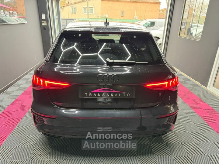 Audi A3 Sportback 35 TDI 150 S tronic 7 S Line / CAMERA AR / PACK HIVER / KEYLESS GO / ACC - 5