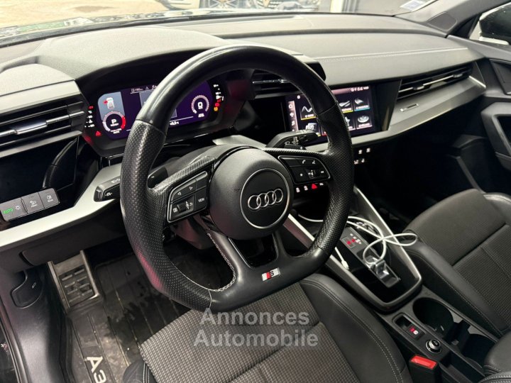 Audi A3 Sportback 35 TDI 150 S tronic 7 S Line / CAMERA AR / PACK HIVER / KEYLESS GO / ACC - 11