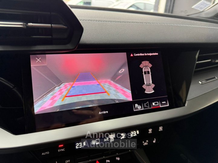 Audi A3 Sportback 35 TDI 150 S tronic 7 S Line / CAMERA AR / PACK HIVER / KEYLESS GO / ACC - 17