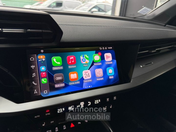 Audi A3 Sportback 35 TDI 150 S tronic 7 S Line / CAMERA AR / PACK HIVER / KEYLESS GO / ACC - 21