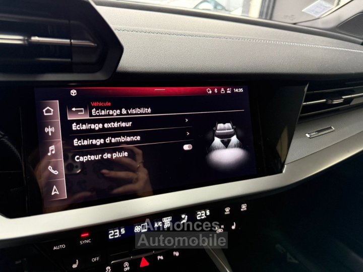 Audi A3 Sportback 35 TDI 150 S tronic 7 S Line / CAMERA AR / PACK HIVER / KEYLESS GO / ACC - 23