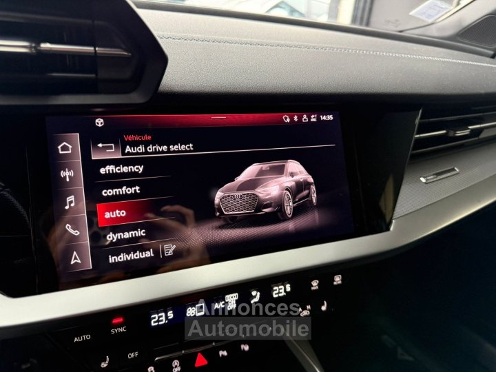 Audi A3 Sportback 35 TDI 150 S tronic 7 S Line / CAMERA AR / PACK HIVER / KEYLESS GO / ACC - 24