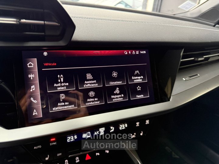 Audi A3 Sportback 35 TDI 150 S tronic 7 S Line / CAMERA AR / PACK HIVER / KEYLESS GO / ACC - 27