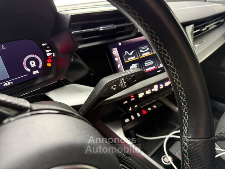 Audi A3 Sportback 35 TDI 150 S tronic 7 S Line / CAMERA AR / PACK HIVER / KEYLESS GO / ACC - 34