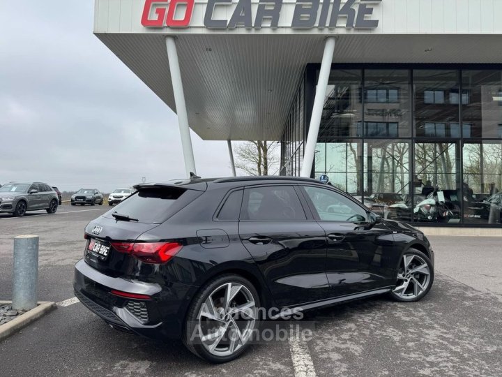 Audi A3 Sportback 150CH S Line Garantie 6 ans Suivi complet Carplay Volant Méplat LED Adaptatifs GPS 19P 429-mois - 3