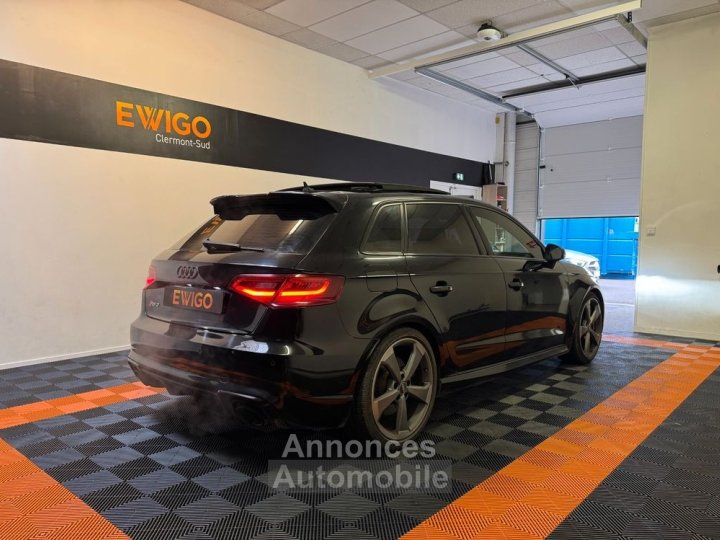 Audi RS3 sportback 25 tfsi 367ch quattro s tronic 7 ligne rs-sieges diamants-reprog ethanol-stage 1 - 2