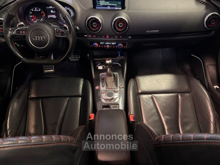 Audi RS3 sportback 25 tfsi 367ch quattro s tronic 7 ligne rs-sieges diamants-reprog ethanol-stage 1 - 3