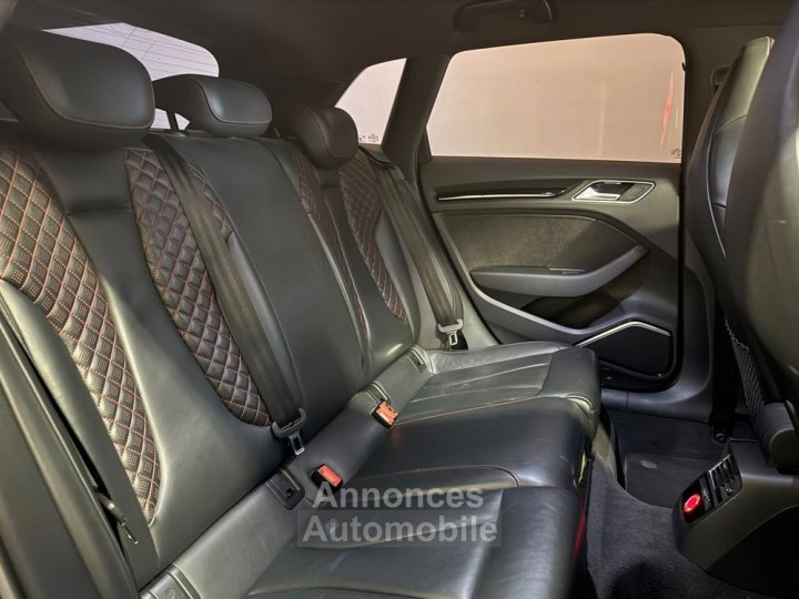 Audi RS3 sportback 25 tfsi 367ch quattro s tronic 7 ligne rs-sieges diamants-reprog ethanol-stage 1 - 10