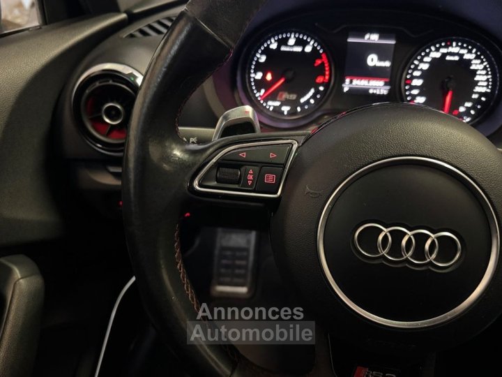 Audi RS3 sportback 25 tfsi 367ch quattro s tronic 7 ligne rs-sieges diamants-reprog ethanol-stage 1 - 14