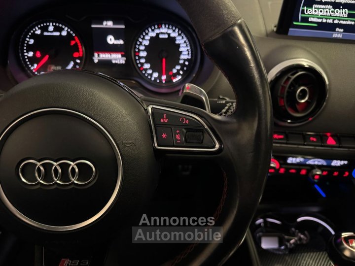 Audi RS3 sportback 25 tfsi 367ch quattro s tronic 7 ligne rs-sieges diamants-reprog ethanol-stage 1 - 15