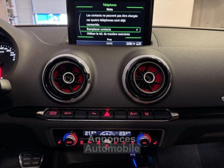 Audi RS3 sportback 25 tfsi 367ch quattro s tronic 7 ligne rs-sieges diamants-reprog ethanol-stage 1 - 27