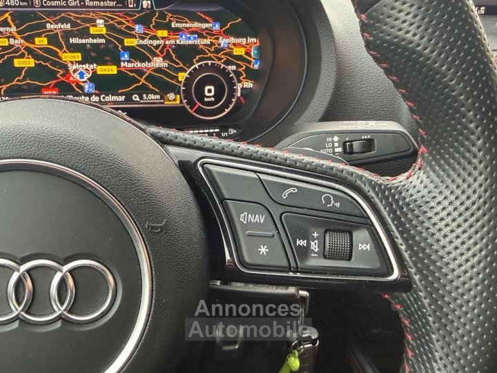 Audi S3 sportback 20 tfsi 310 black edition quattro s-tronic bva-garantie 6 mois - 24