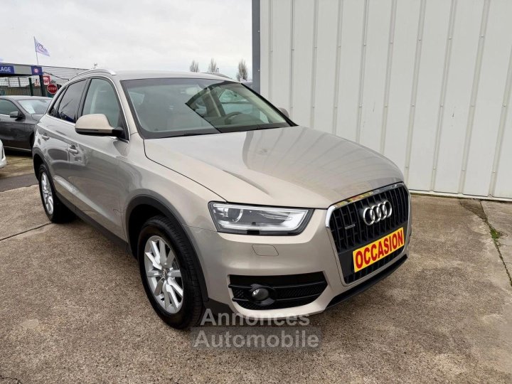 Audi Q3 20 TDI 140CH QUATTRO S TRONIC 7/ FACTURE ENTRETIEN DISPO / DISTRIBUTION NEUVE / PAS ADBLUE - 2