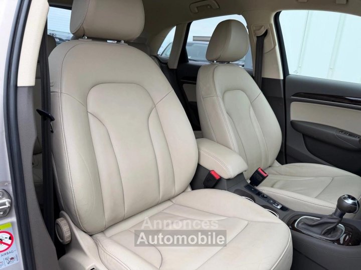 Audi Q3 20 TDI 140CH QUATTRO S TRONIC 7/ FACTURE ENTRETIEN DISPO / DISTRIBUTION NEUVE / PAS ADBLUE - 9