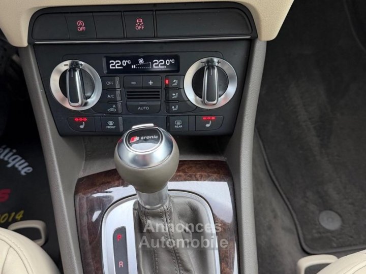 Audi Q3 20 TDI 140CH QUATTRO S TRONIC 7/ FACTURE ENTRETIEN DISPO / DISTRIBUTION NEUVE / PAS ADBLUE - 13