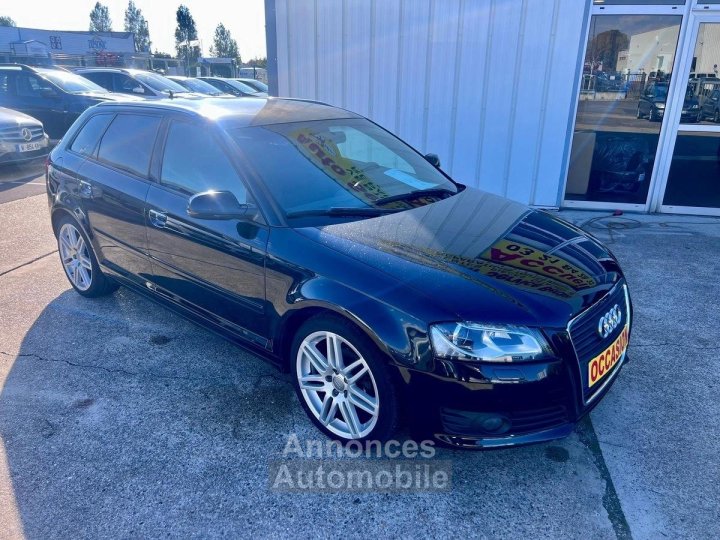 Audi A3 SPORTBACK 1,6 TDI 105CH / XENON / RADAR AV AR / DISTRI OK - 5