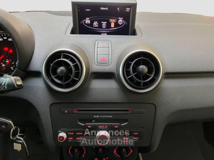 Audi A1 Sportback 12 TFSI 86ch Attraction boite manuelle - 11