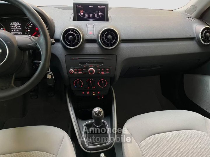 Audi A1 Sportback 12 TFSI 86ch Attraction boite manuelle - 12